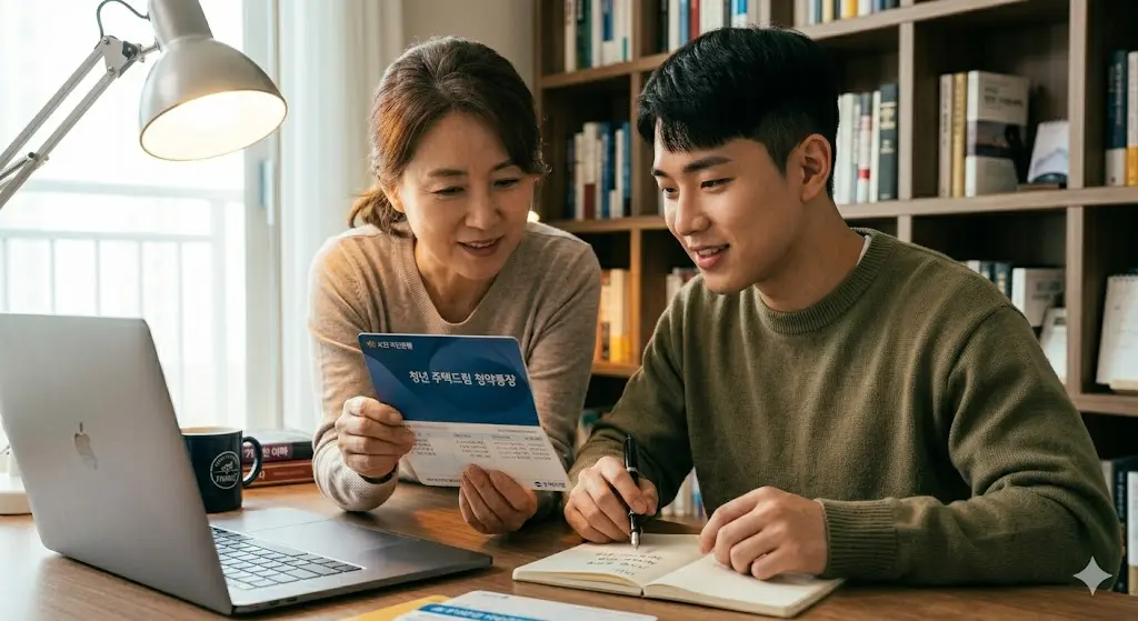 부모가 사회초년생을 위한 효율적인 목돈 만들기 재테크 전략 3가지를 설명 하는 이미지 